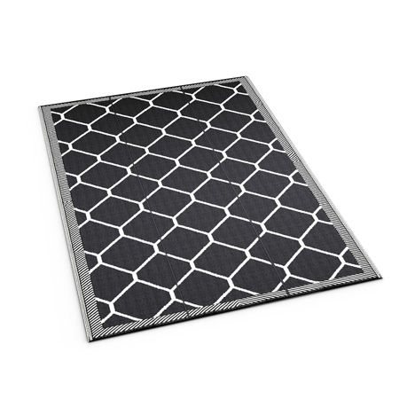 Dark Grey Honeycomb Mat - Shradha Mats