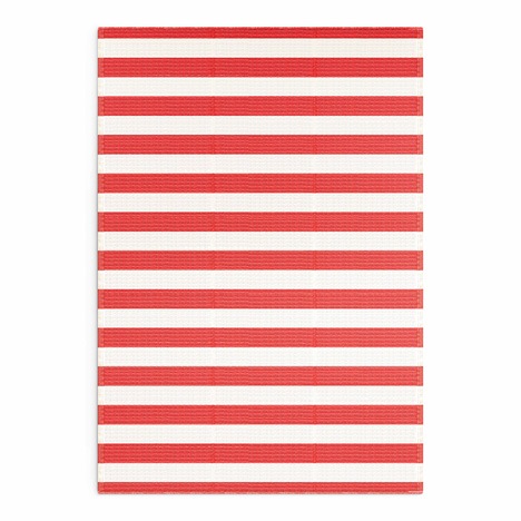 Red Stripes Mat - Shradha Mats