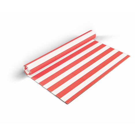 Red Stripes Mat - Shradha Mats